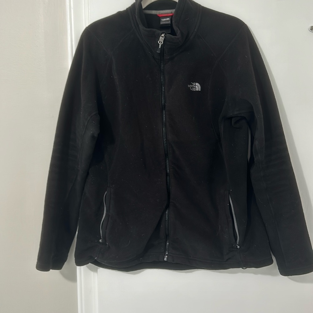 North face zip up fleece